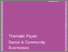 [thumbnail of Thematic Paper: Sector & Community Businesses]