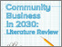 [thumbnail of Community Business in 2030: Literature Review]
