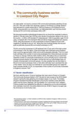 Growth, sustainability and purpose in the community business market in the Liverpool City Region