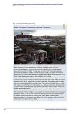 Growth, sustainability and purpose in the community business market in the Liverpool City Region 6. Finance and assets