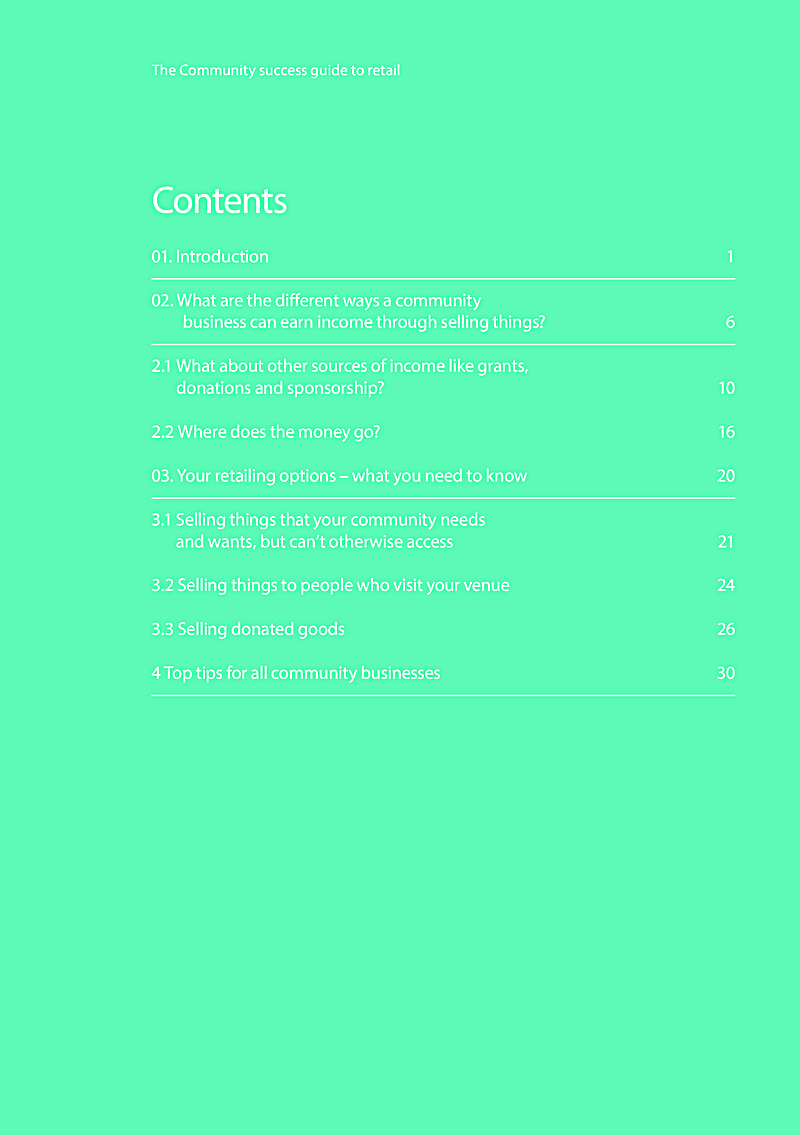 The Community success guide to retail