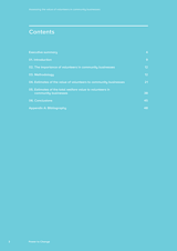 Assessing the value of volunteers in community businesses