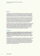 Assessing the value of volunteers in community businesses Executive Summary