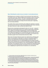 Assessing the value of volunteers in community businesses 03. Methodology