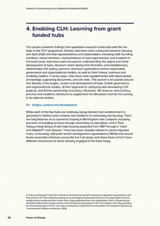 Homes in Community Hands: Baseline Evaluation Report