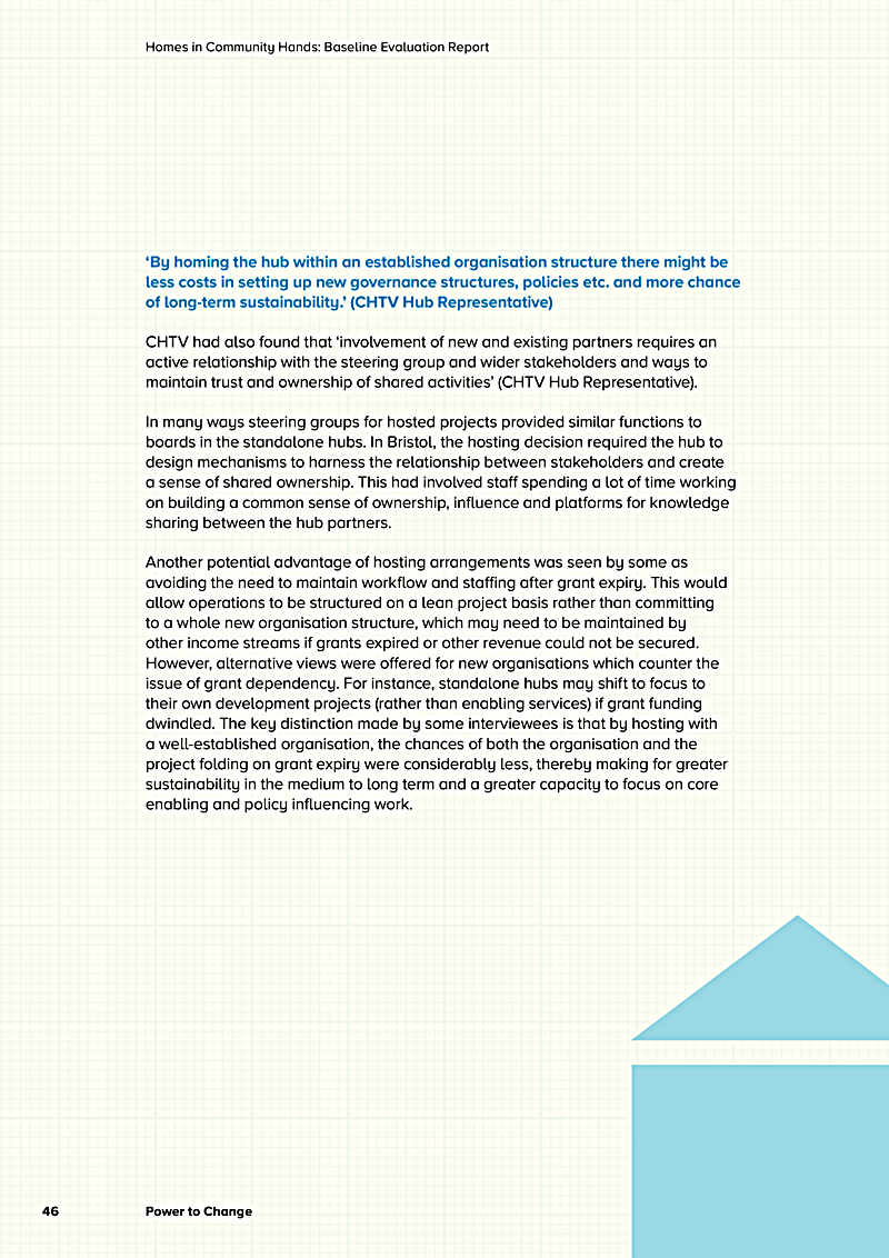Homes in Community Hands: Baseline Evaluation Report