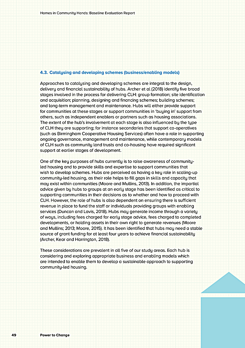 Homes in Community Hands: Baseline Evaluation Report