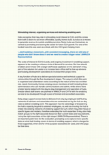 Homes in Community Hands: Baseline Evaluation Report