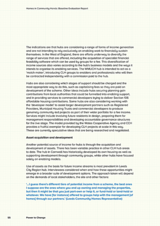 Homes in Community Hands: Baseline Evaluation Report