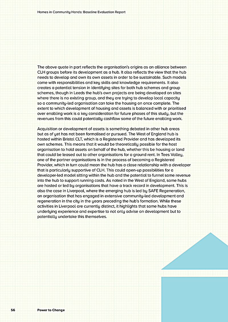 Homes in Community Hands: Baseline Evaluation Report