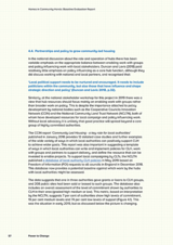 Homes in Community Hands: Baseline Evaluation Report
