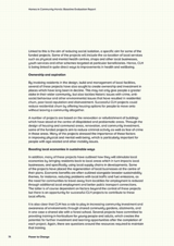 Homes in Community Hands: Baseline Evaluation Report