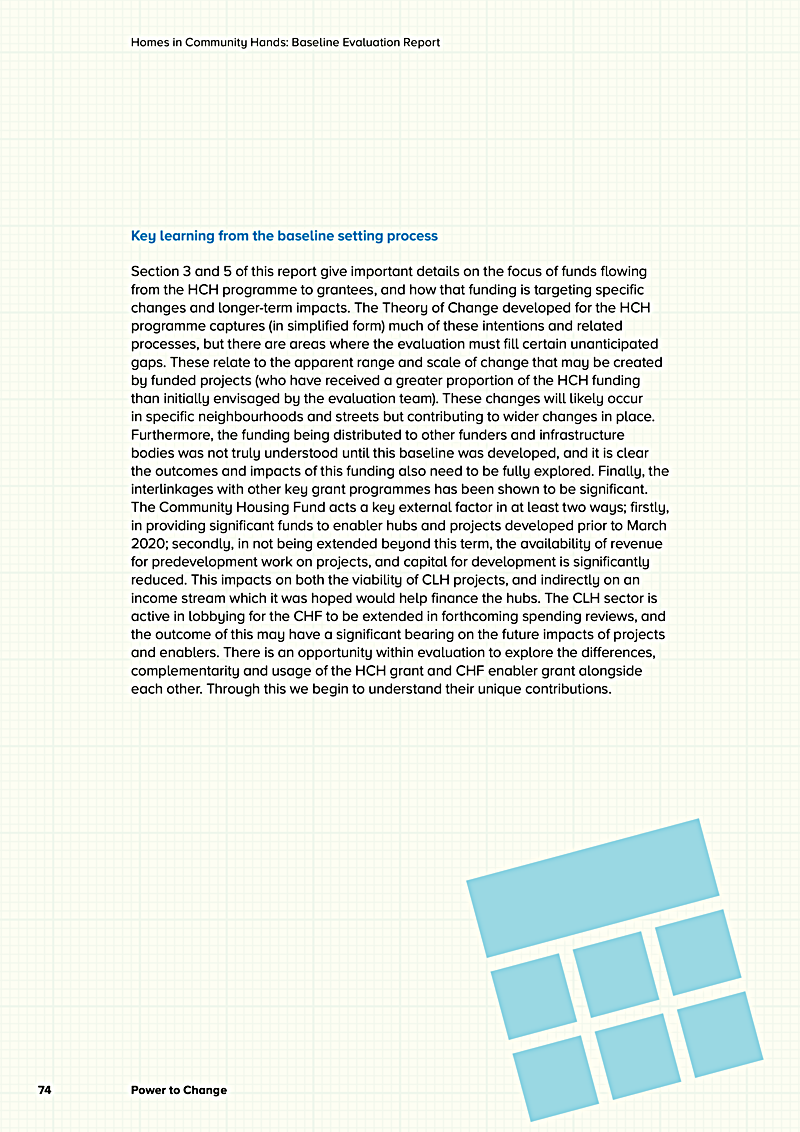 Homes in Community Hands: Baseline Evaluation Report