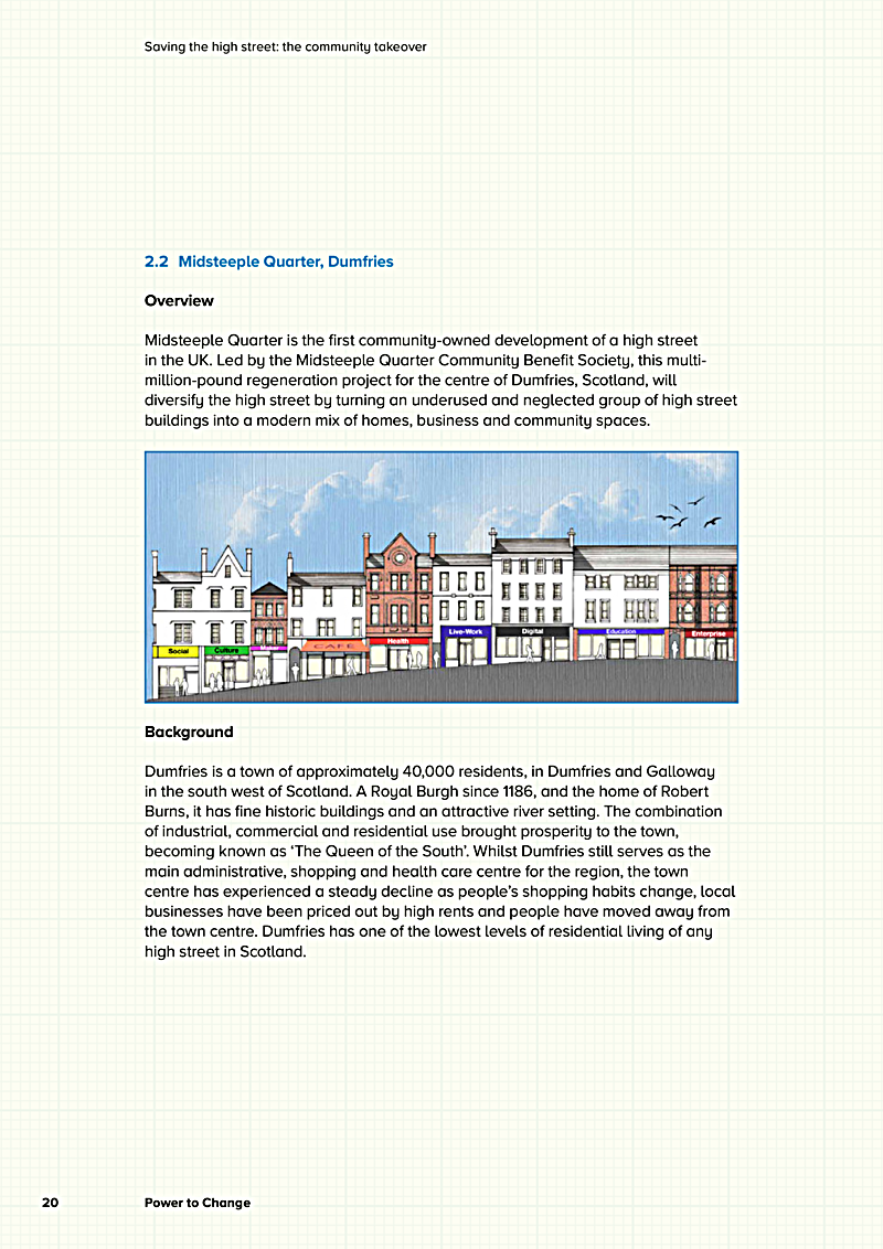 Saving the high street: the community takeover