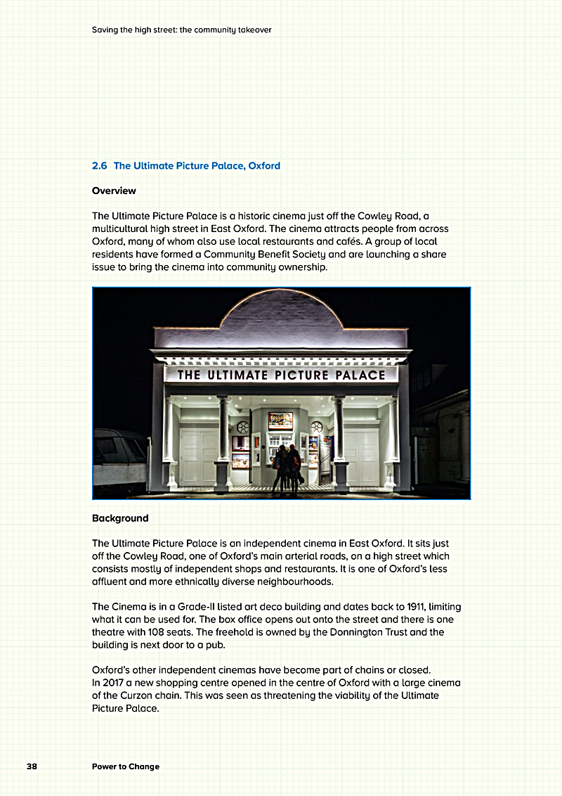 Saving the high street: the community takeover