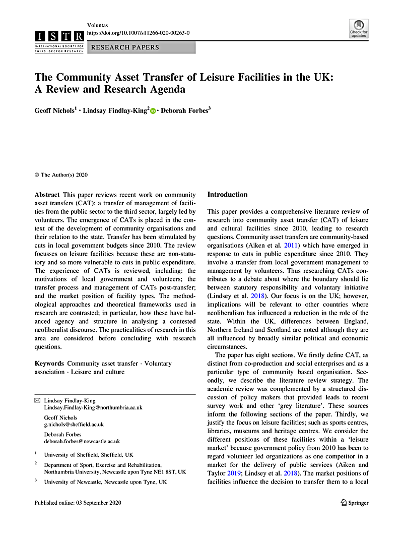 Voluntas https://doi.org/10.1007/s11266-020-00263-0