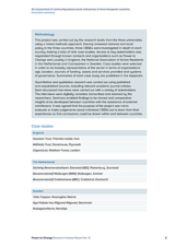 An assessment of community-based social enterprises in three European countries Executive summary
