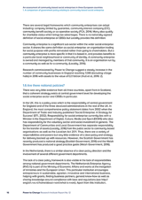 An assessment of community-based social enterprises in three European countries 1. A comparison of government policy relating to community-based social enterprise