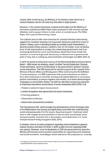 An assessment of community-based social enterprises in three European countries 1. A comparison of government policy relating to community-based social enterprise