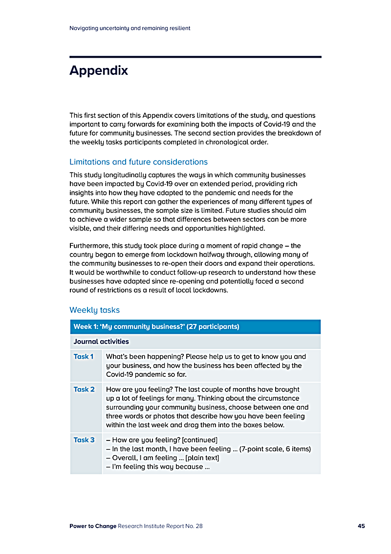 Navigating uncertainty and remaining resilient