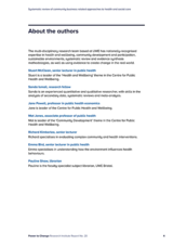Systematic review of community business related approaches to health and social care