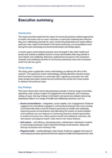 Systematic review of community business related approaches to health and social care