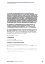 Systematic review of community business related approaches to health and social care 2. Methodological approach