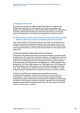 Systematic review of community business related approaches to health and social care 3. Findings of the review