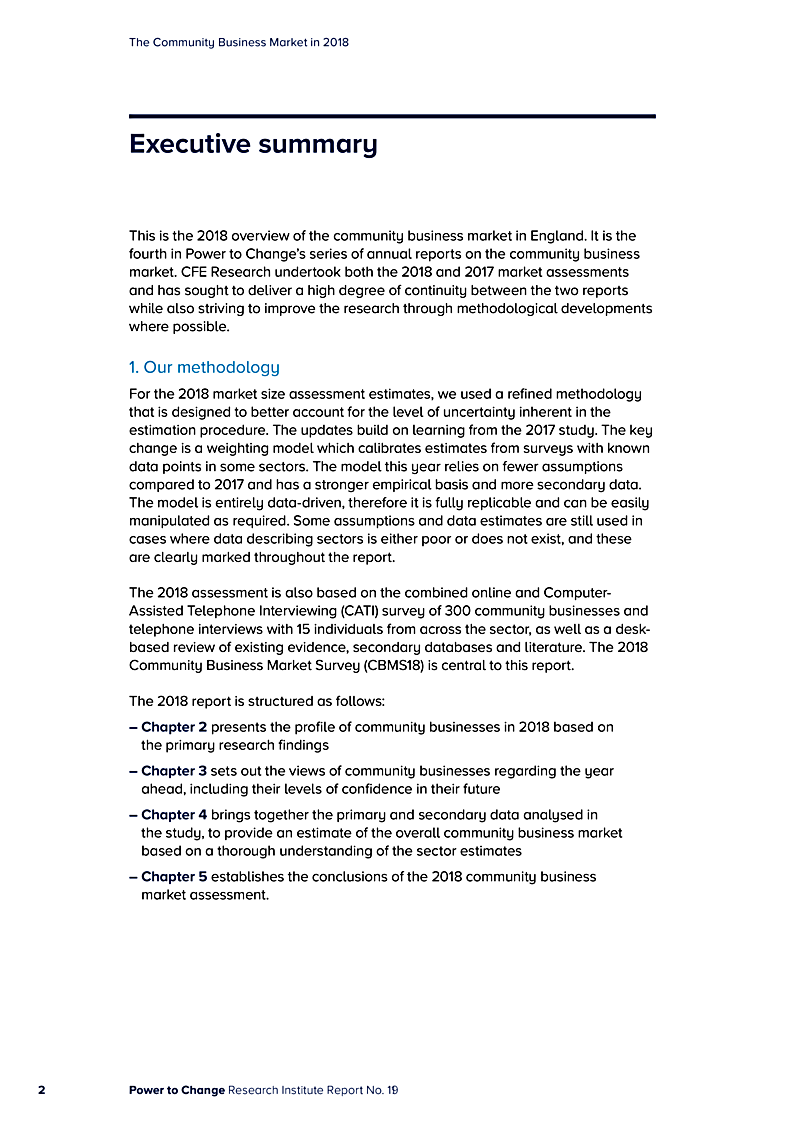 The Community Business Market in 2018