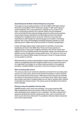 The Community Business Market in 2018 4. Size and scope of the market