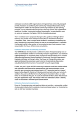 The Community Business Market in 2018 4. Size and scope of the market