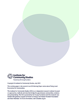 Copyright © Institute for Community Studies, July 2021