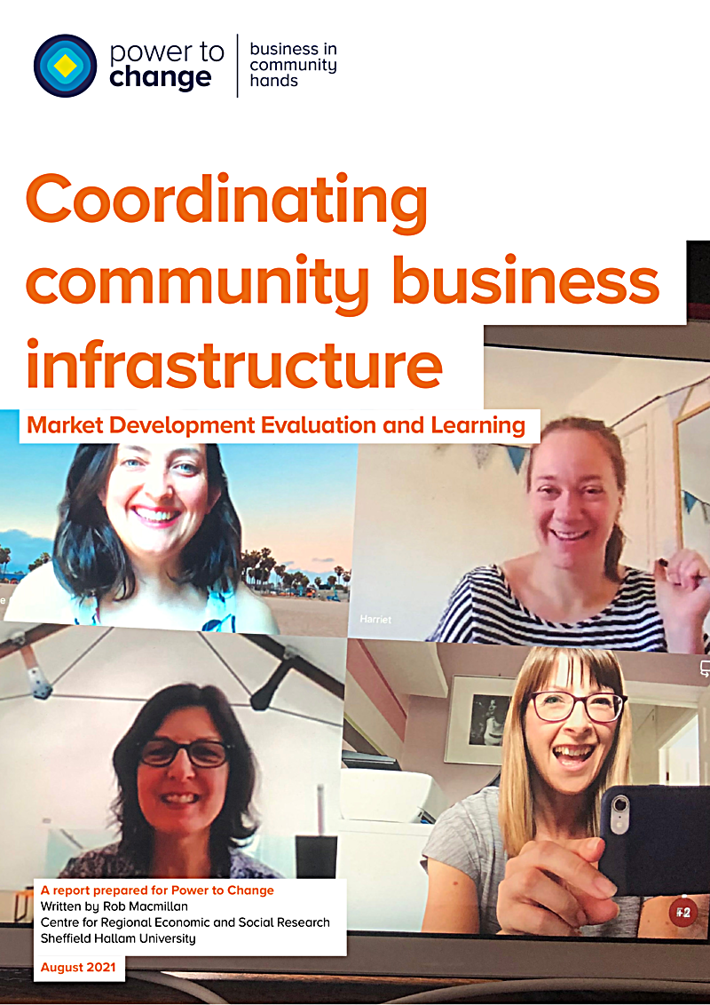 Coordinating community business infrastructure