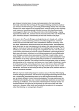 Coordinating community business infrastructure Market Development Evaluation and Learning