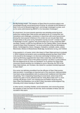 Data for the community Open, big, small, public, shared, smart, physical: the many facets of data