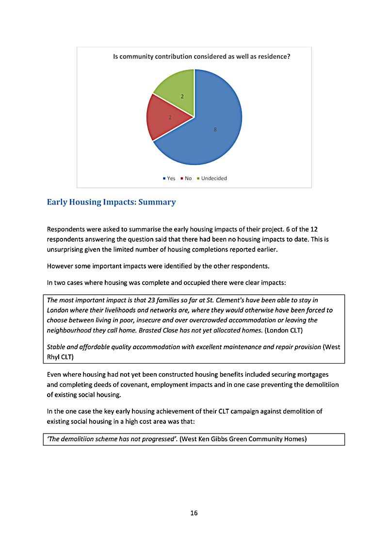 Is community contribution considered as well as residence?