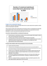 Longer term community impacts
