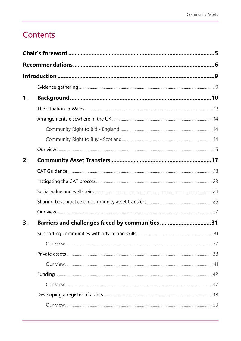 Community Assets