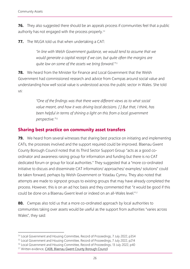 Community Assets