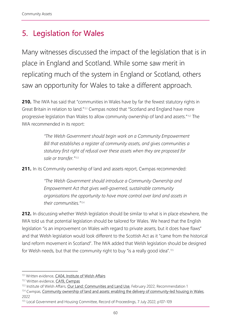 Community Assets