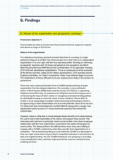 Delivering a community-led housing enabling hub service: experience and lessons from existing practice 6. Findings