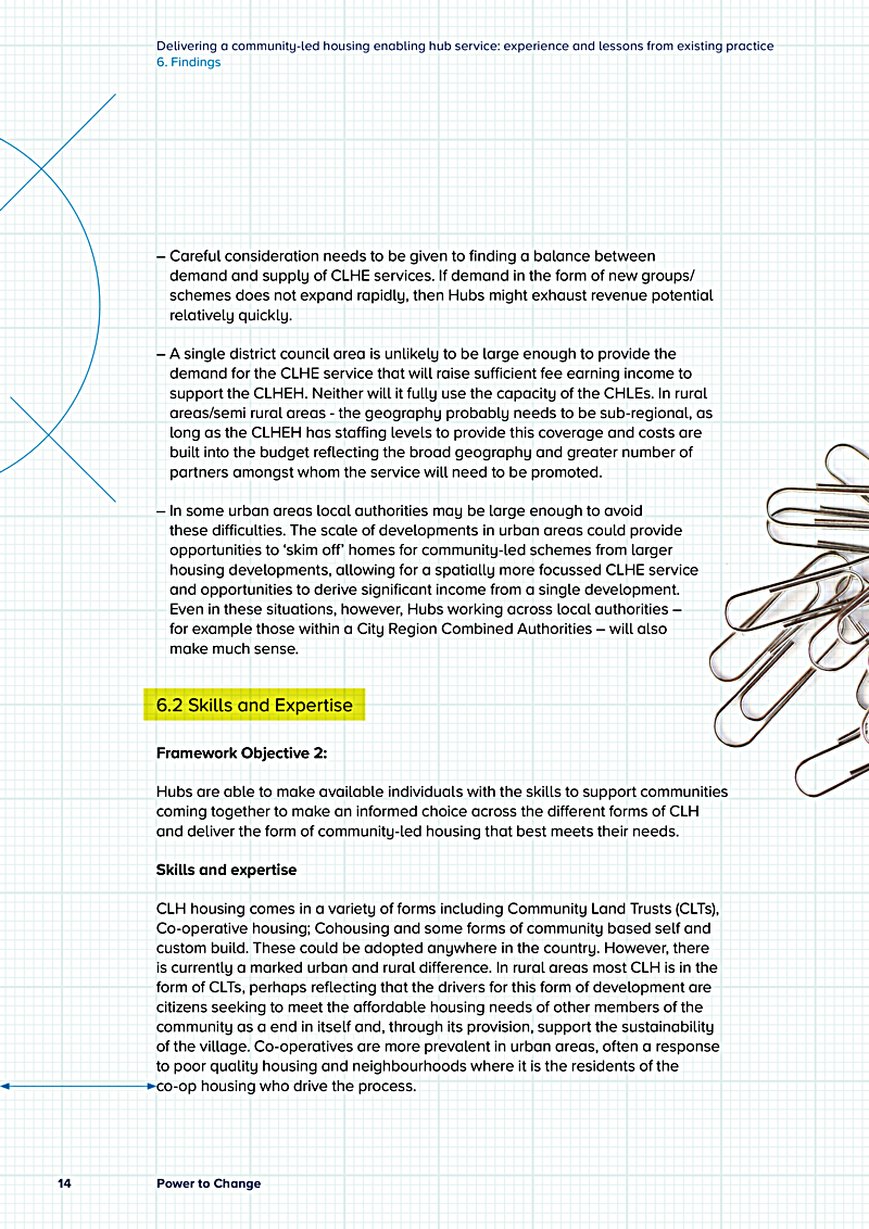Delivering a community-led housing enabling hub service: experience and lessons from existing practice 6. Findings