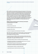 Delivering a community-led housing enabling hub service: experience and lessons from existing practice 6. Findings