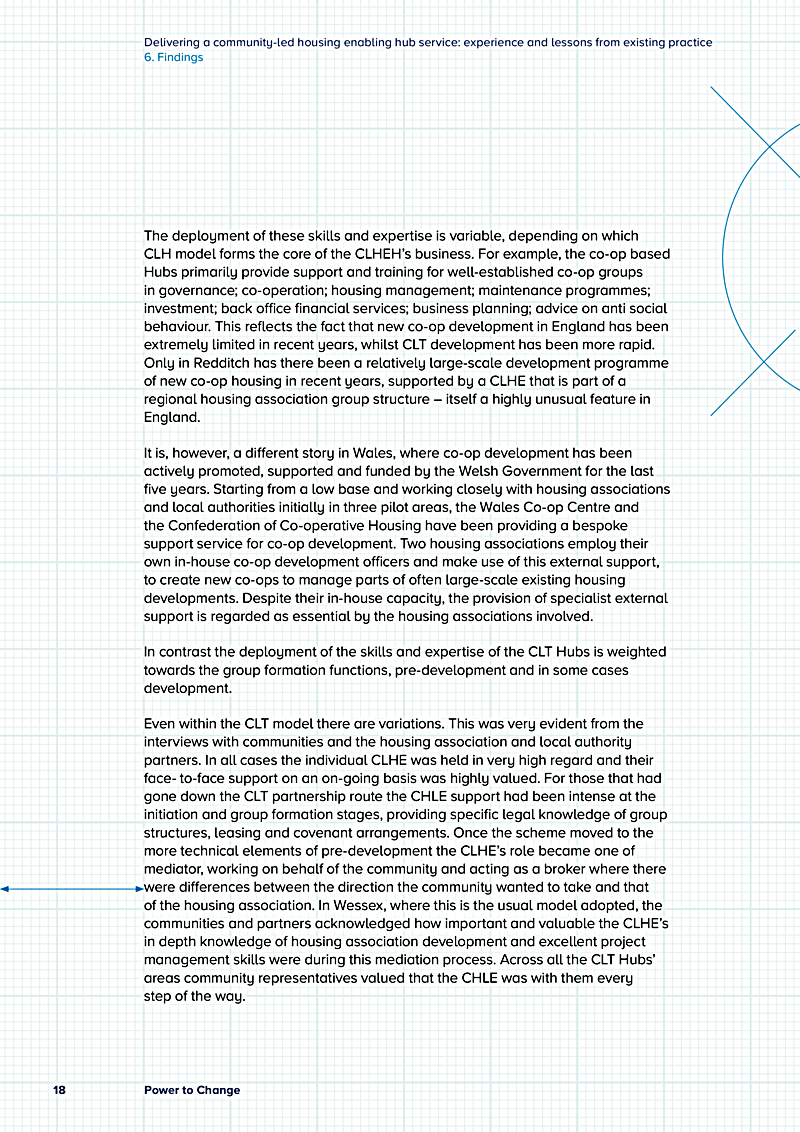Delivering a community-led housing enabling hub service: experience and lessons from existing practice 6. Findings