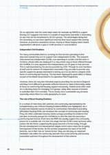 Delivering a community-led housing enabling hub service: experience and lessons from existing practice 6. Findings