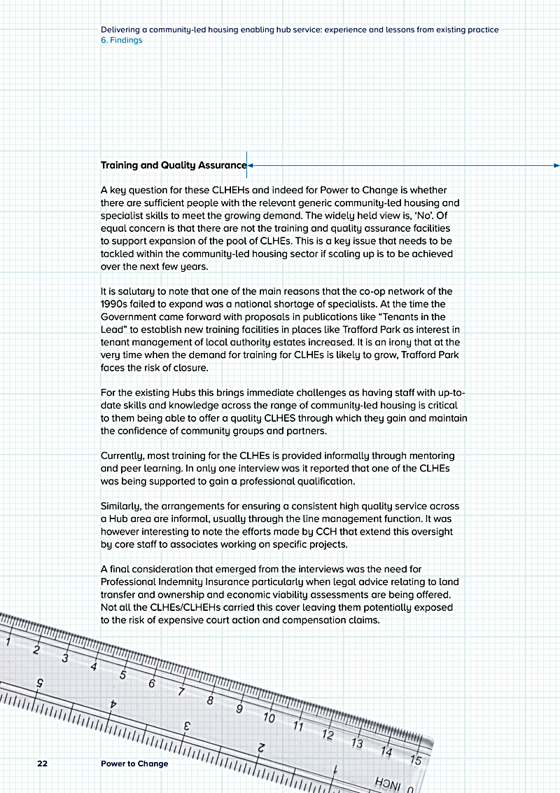 Delivering a community-led housing enabling hub service: experience and lessons from existing practice 6. Findings