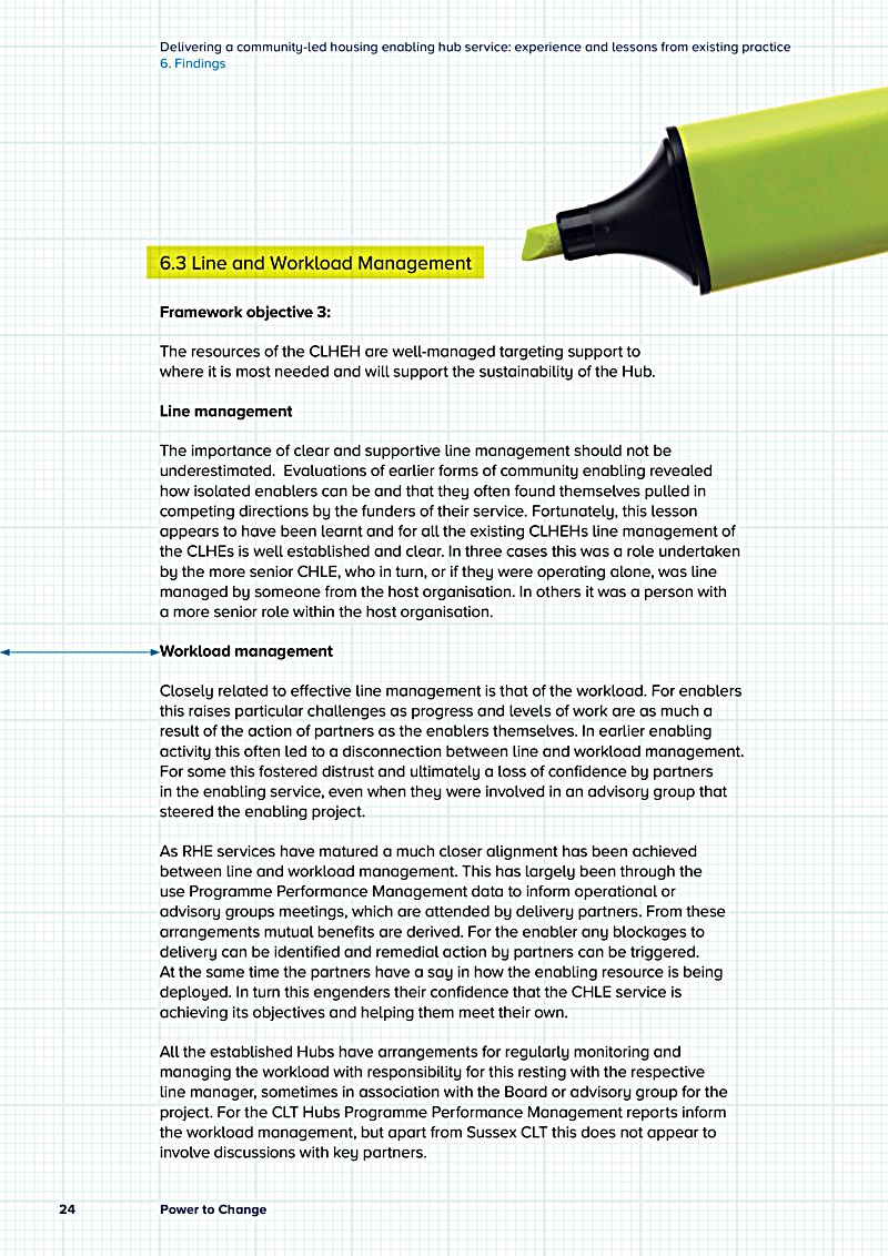 Delivering a community-led housing enabling hub service: experience and lessons from existing practice 6. Findings