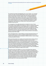 Delivering a community-led housing enabling hub service: experience and lessons from existing practice 6. Findings