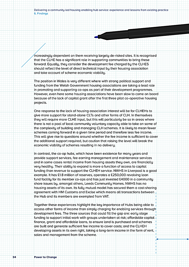 Delivering a community-led housing enabling hub service: experience and lessons from existing practice 6. Findings