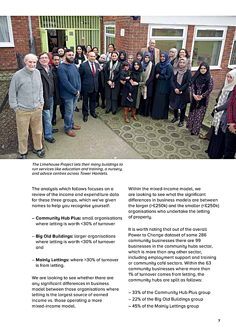 The Limehouse Project lets their many buildings to run services like education and training, a nursery, and advice centres across Tower Hamlets.